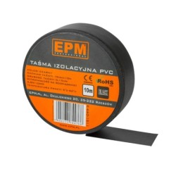 Taśma izolacyjna 19mmx10m czarna