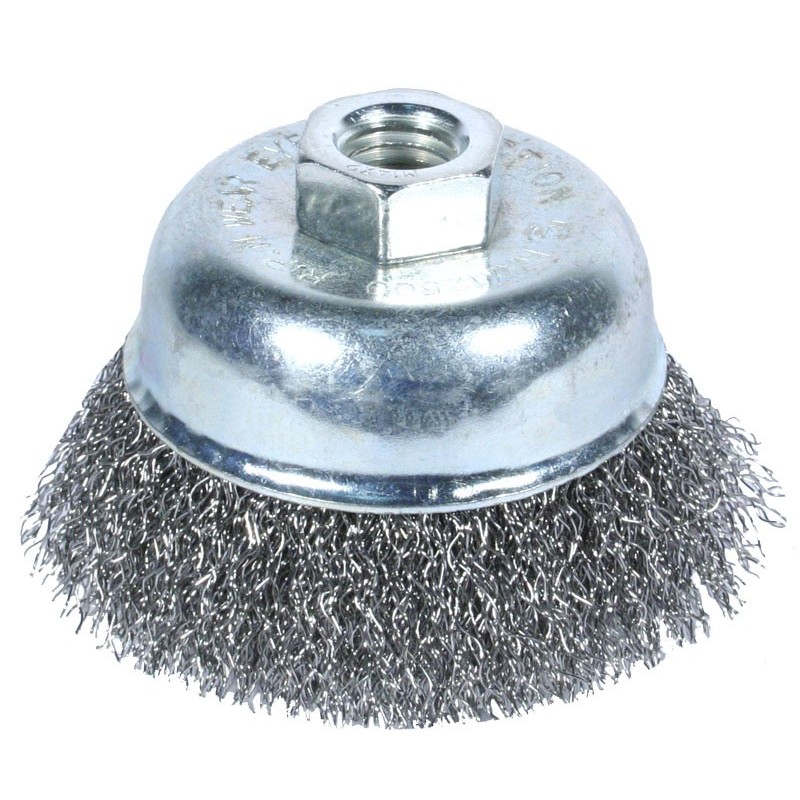 Szczotka doczołowa 100mm zn