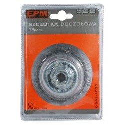 Szczotka doczołowa 100mm zn