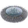 Szczotka tarczowo-kątowa 125mm zn