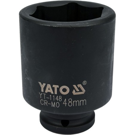 Nasadka długa udarowa 6-kątna 3/4'' 48mm