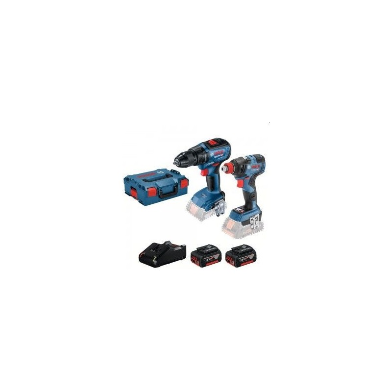 Zestaw 18 v wiertarko-wkr. Gsr18v-50+klucz gdx18v-200 2x4.0a