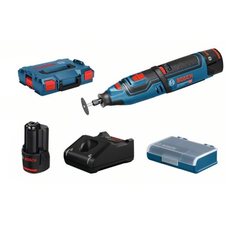 Narzędzie wysokoobrotowe gro 12v-35 2x2ah l-boxx