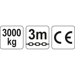 Wciągnik łańcuchowy 3.0t