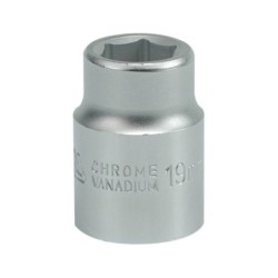 Nasadka krótka chromowana 6-kątna 3/4'' 19mm