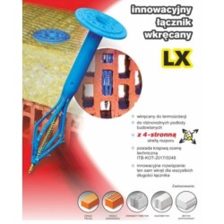 Kołek do termoizolacji lx 10x180mm