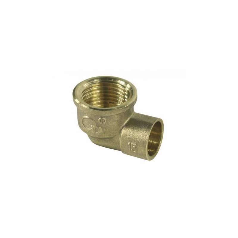 Kolano do lutowania 1/2x15 gw.-Wew. 100667