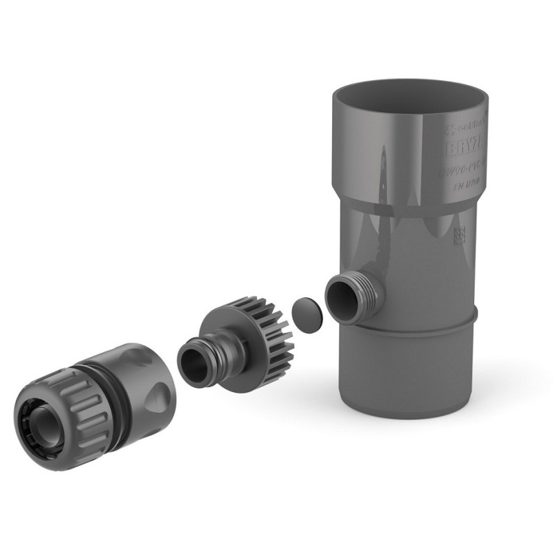 Odzyskiwacz wody deszczowej 63mm grafit