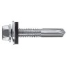 Wkręt samowiertny z łbem 6-kątnym hwh 5.5x38mm z epdm 16mm