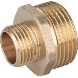 Złączka mosiężna nypel redukcyjny 1/2''x1'''