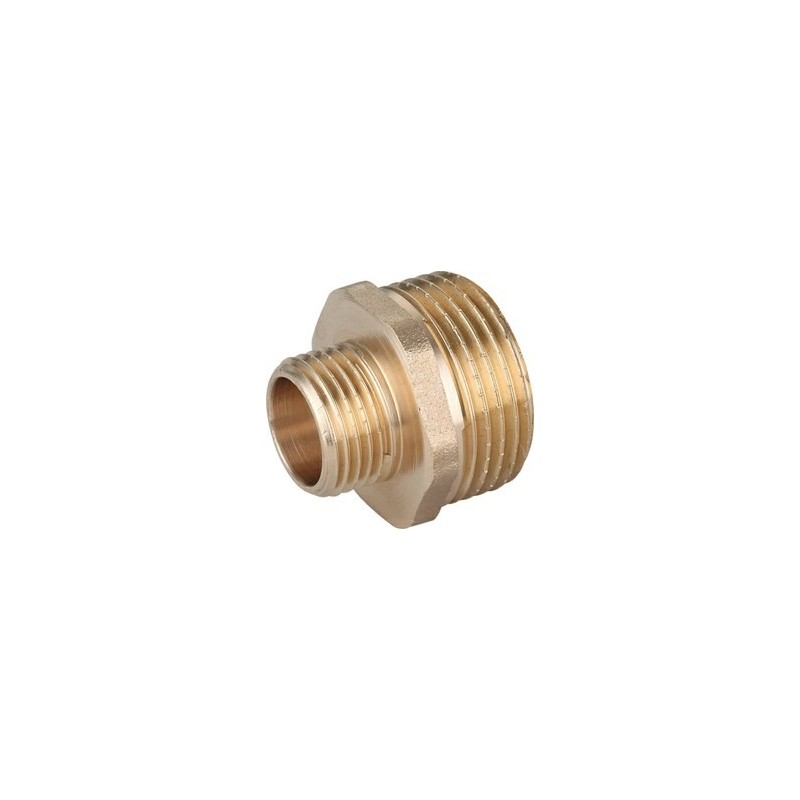 Złączka mosiężna nypel redukcyjny 1/2''x1'''