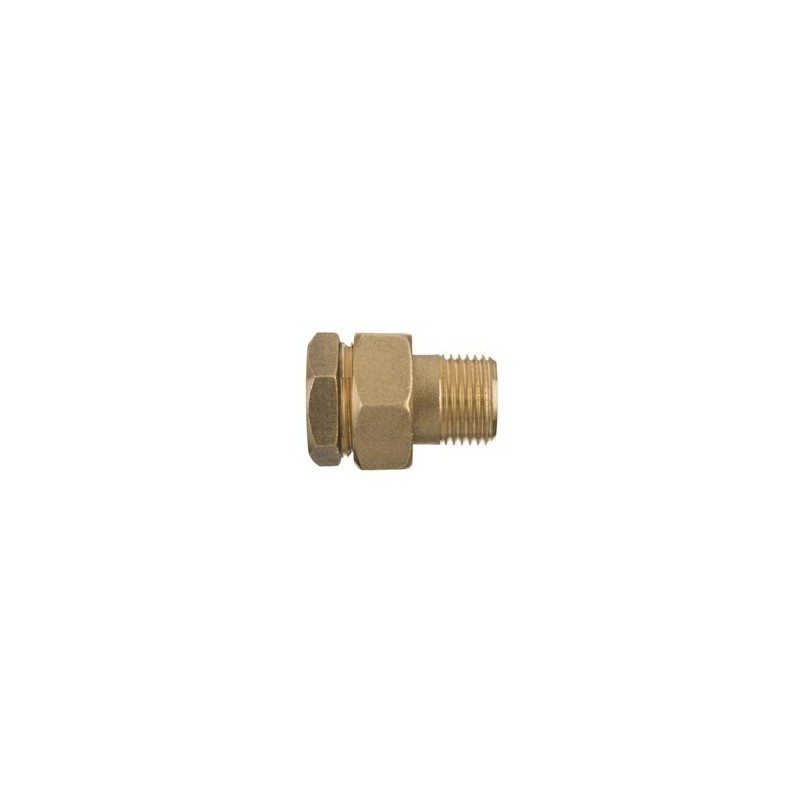 Złączka mosiężna śrubunek prosty oring 1/2''