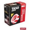 Taśma ostrzegawcza w podajniku 70mmx200mb biało-czer
