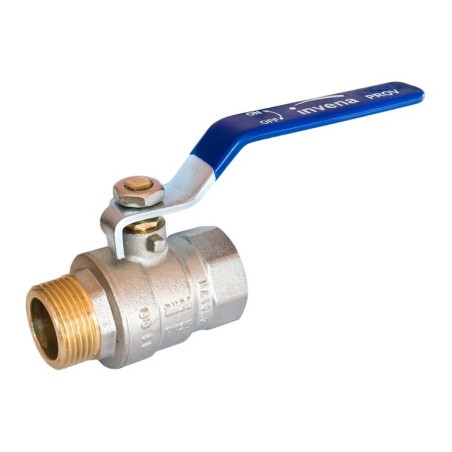 Zawór kulowy wodny typ ciężki o pełnoprzepływowy gw.w/z.1/2'