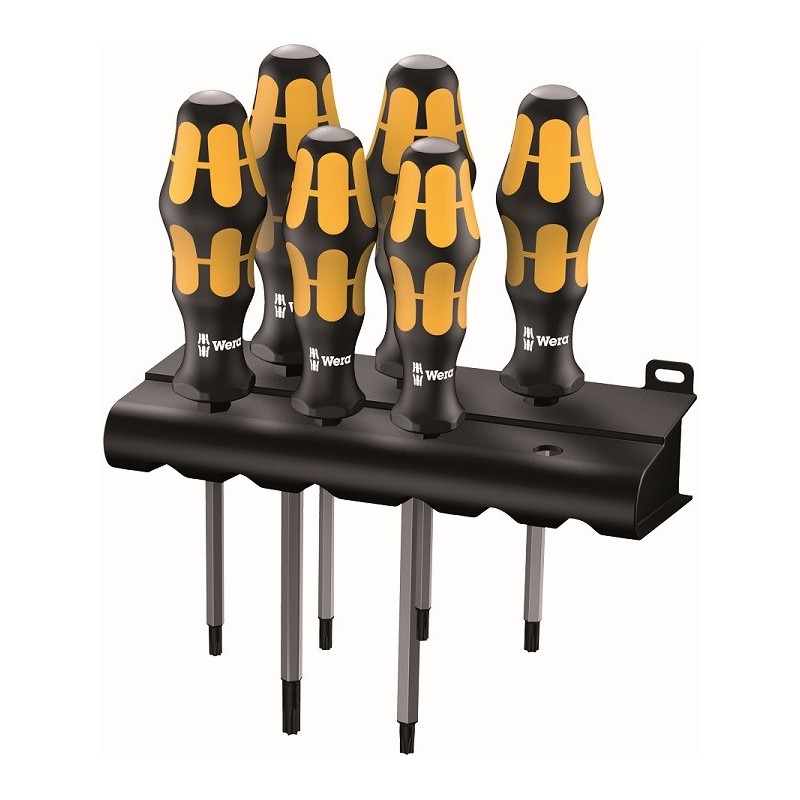 Zestaw wkrętaków kraftform torx do podbijania 977/6