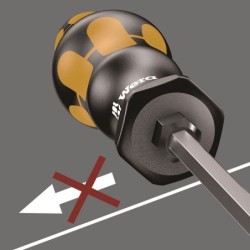 Zestaw wkrętaków kraftform torx do podbijania 977/6