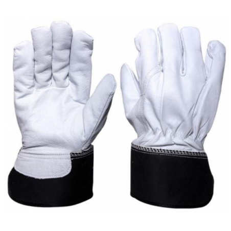 Rękawice ocieplane ze skóry koziej licowej mauro