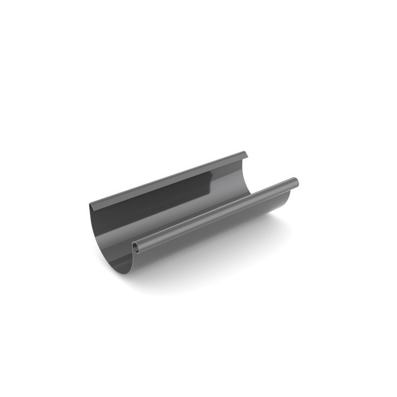 Rynna dachowa pvc 125mm 3m grafit bryza