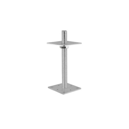 Podstawa regulowana, pręt m24x250mm, 110x110mm