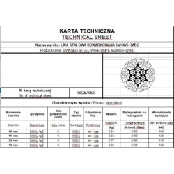 Lina kowarkowana ws+iwrc titanoboa 13mm 6x26 50mb