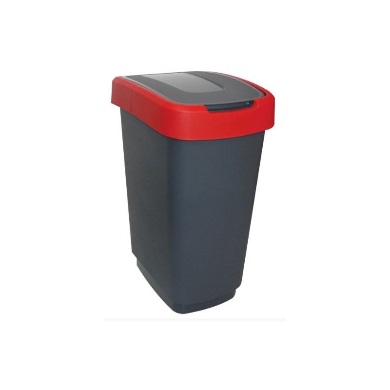 Pojemnik na odpady klip 25l czerwony