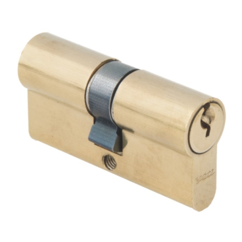 Wkładka asymetryczna 45/50 yeti mosiądz