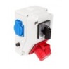Zestaw instalacyjny z gniaz.16a 4p+2p+z rs-z(0-1)cze.6278-00