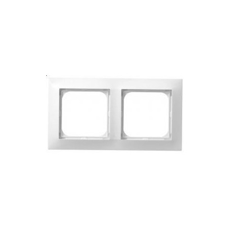 Impresja ramka 2-krotna biała