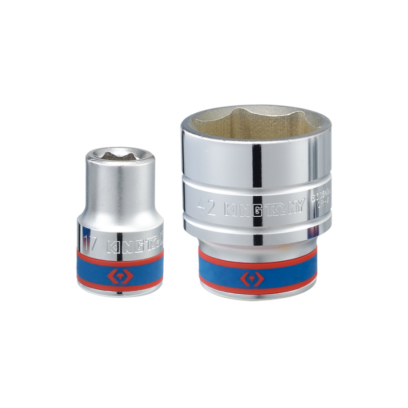 Nasadka krótka 6-kątna chromowana 3/4'' 40mm