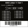 Zestaw kluczy płasko-oczkowych 6003 joker 11szt.