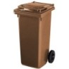 Pojemnik na odpady bio 120l brązowy ese