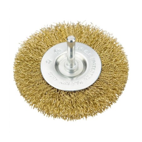 Szczotka druciana tarczowa z trzpieniem 100mm