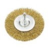 Szczotka druciana tarczowa z trzpieniem 100mm