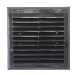 Kratka wentylacyjna 175x175mm czarna