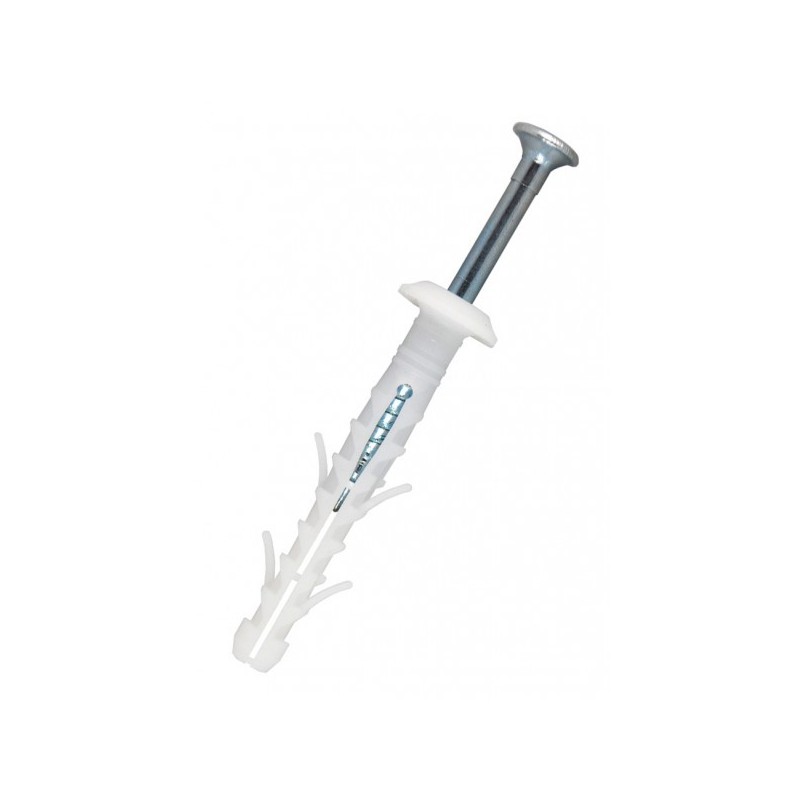 Kołek szybki montaż z kołnierzem i przedłużoną strefą 8x60mm