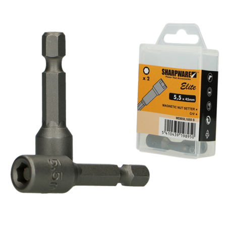 Końcówka magnetyczna sześciokątna 7x50mm op-2szt