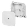 Puszka n/t z zaciskami 5x2,5mm2 ip42 84x84x40 0213-00