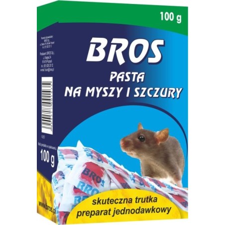 Pasta na myszy i szczury 100g