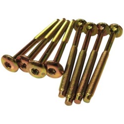 Wkręt meblowy ocynkowany łeb płaski 8x40mm