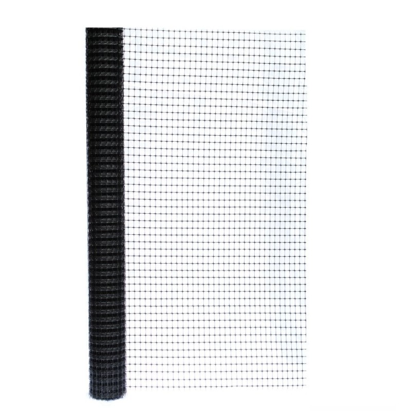Siatka przeciw kretom czarna oczko 16x16mm 100cm rolka 100mb