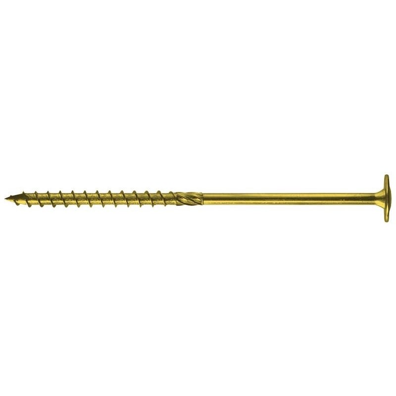 Wkręt do drewna z kołnierzem na torx ocynkowany 8x60mm t40