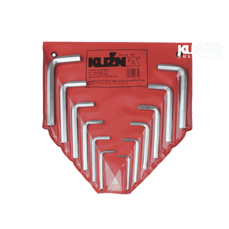 Komplet kluczy imbusowych 8szt