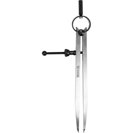 Cyrkiel ze sprężyną i śrubą 150mm