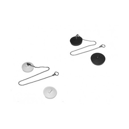 Korek syfonu z łańcuszkiem chrom - umywalki