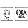 Zacisk spawalniczy uziemiający 7kg 500a