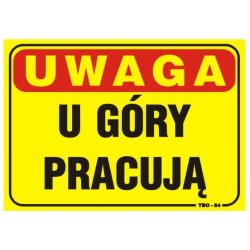 Tablica 35x25cm uwaga! U góry pracują