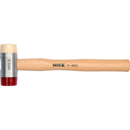 Młotek blacharski pu/nylon trzonek hikorowy 60mm
