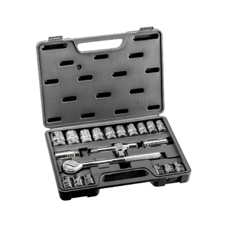Zestaw kluczy nasadowych 1/2'' 21 elementów