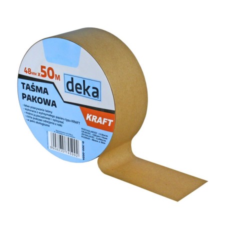 Taśma pakowa papierowa kraft 48mmx50m
