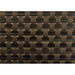 Mata osłonowa technorattan brązowa pvc 100cm rolka 3mb